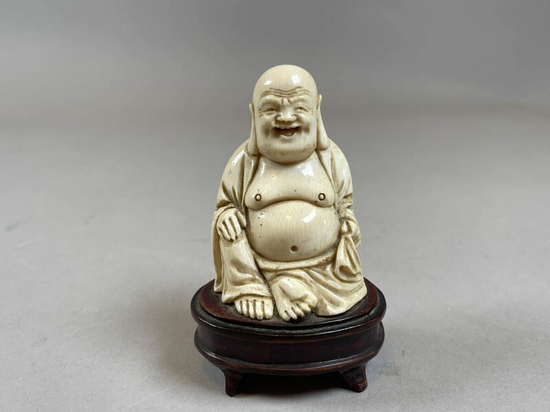 置物 縁起物 細密細工 仏教美術 彫刻 七福神 東洋彫刻 仏像 時代物 座付