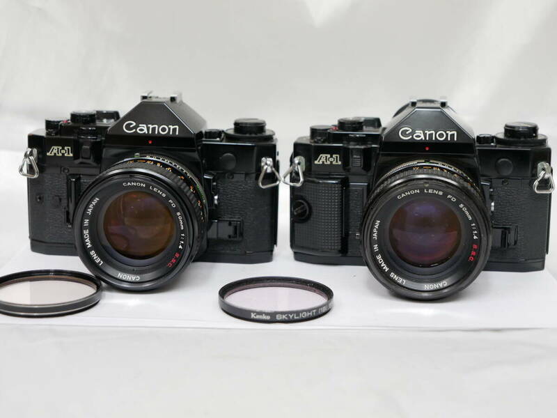 #0773 CANON A-1 50mm F1.4 SSC 2台セット キャノン 一眼レフフィルムカメラ