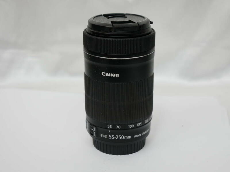#2041 CANON EF-S 55-250mm F4-5.6 IS STM キャノン AFズームレンズ