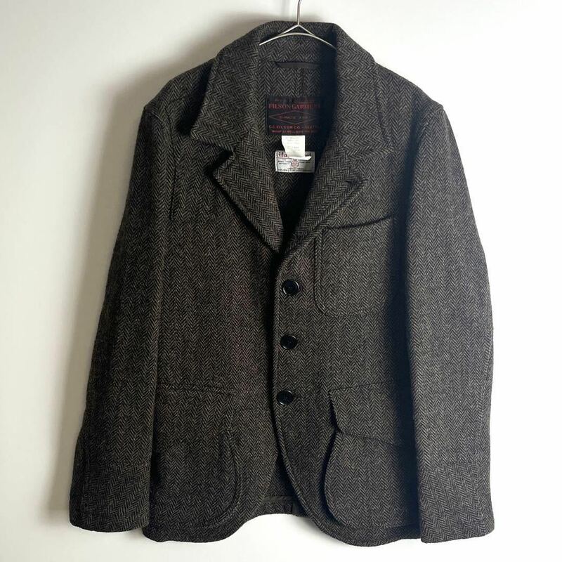 【美品】FILSON Harris Tweed テーラードジャケット イタリア製