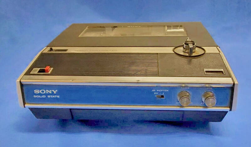SONY オープンリールテープレコーダー TCー222 レトロ 昭和 当時物〈茨城発〉