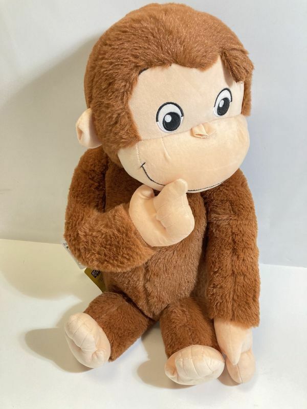 未使用 新品 おさるのジョージ ぬいぐるみ Curious George セガ アミューズ プライズ UFOキャッチャー 高さ約44cm 0524