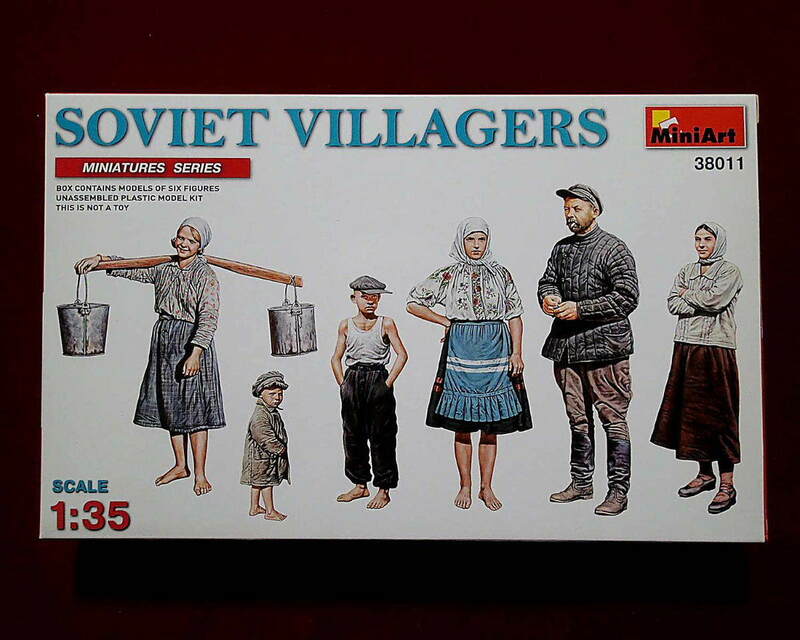 ★ミニアート(38011) 1/35 SOVIET VILLAGERS ソビエトの村人(6体入)1930-40年代(定形外300円他)