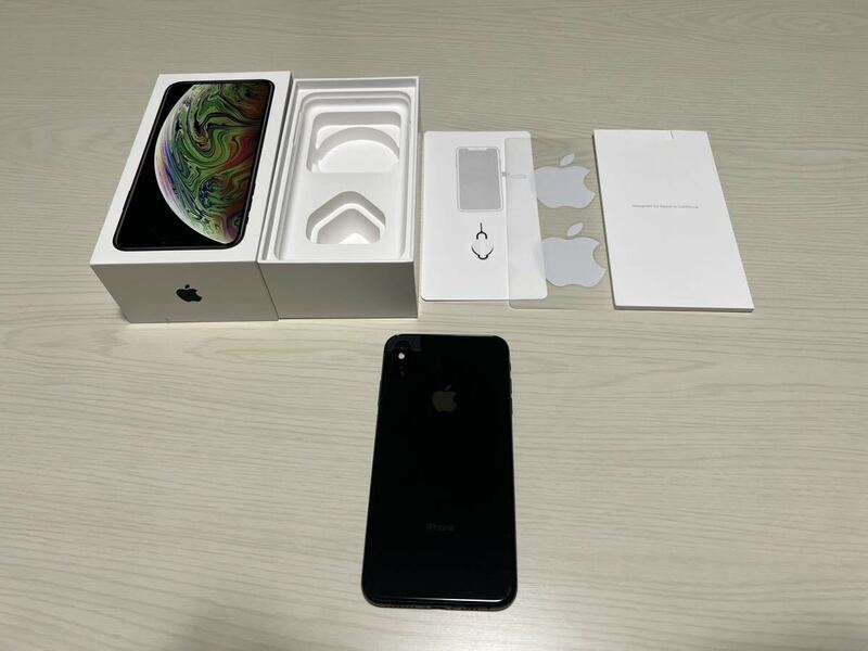  Apple iPhone XS Max Space Gray 256GB 香港版 物理Dual SIM SIMフリー
