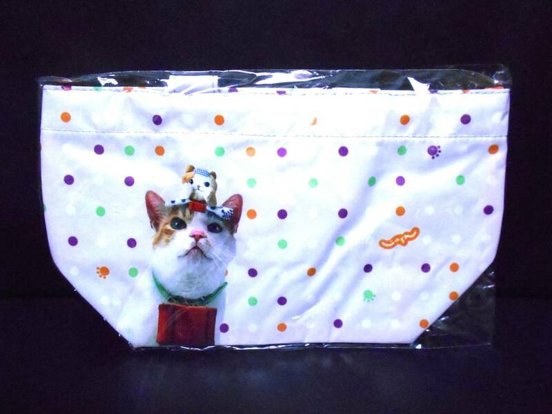 【新品!!】 にゃらん ミニ トート バッグ じゃらん 付録 ランチバッグ ランチトート 猫 ねこ ネコ