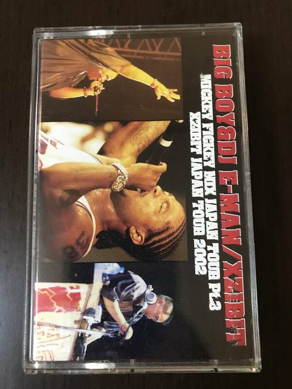 ミックステープ BIG BOY & DJ E-MAN XZIBIT JAPAN TOUE 2002 中古 カセットテープ MIX TAPE HIPHOP R&B ラップ ヒップホップ