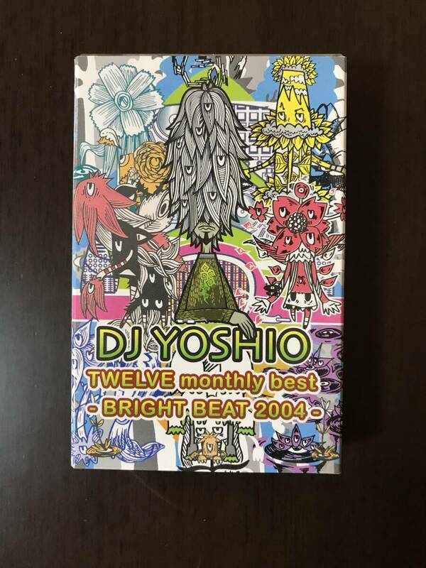 ミックステープ TWELVE monthly best BRIGHT BEST 2004 DJ YOSHIO 中古 カセットテープ MIX TAPE HIPHOP R&B ラップ ヒップホップ 
