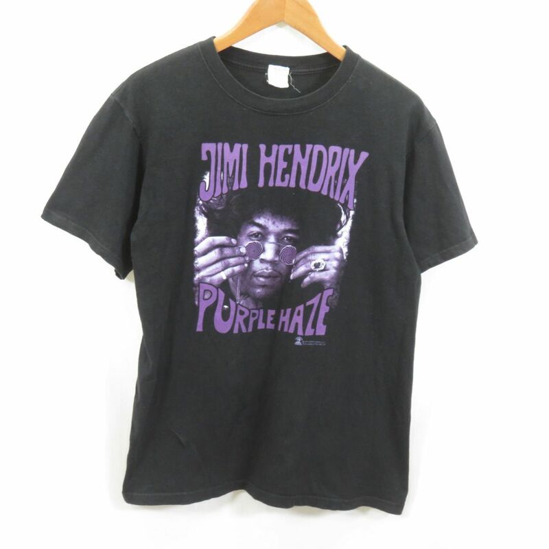 00s JIMI HENDRIX PURPLE HATE Tシャツ sizeM/ジミヘンドリックス 0504