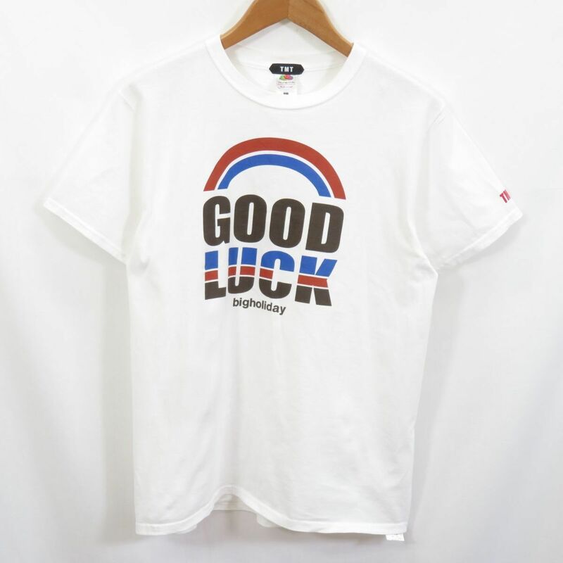 TMT GOOD LUCK Tシャツ sizeL/0505