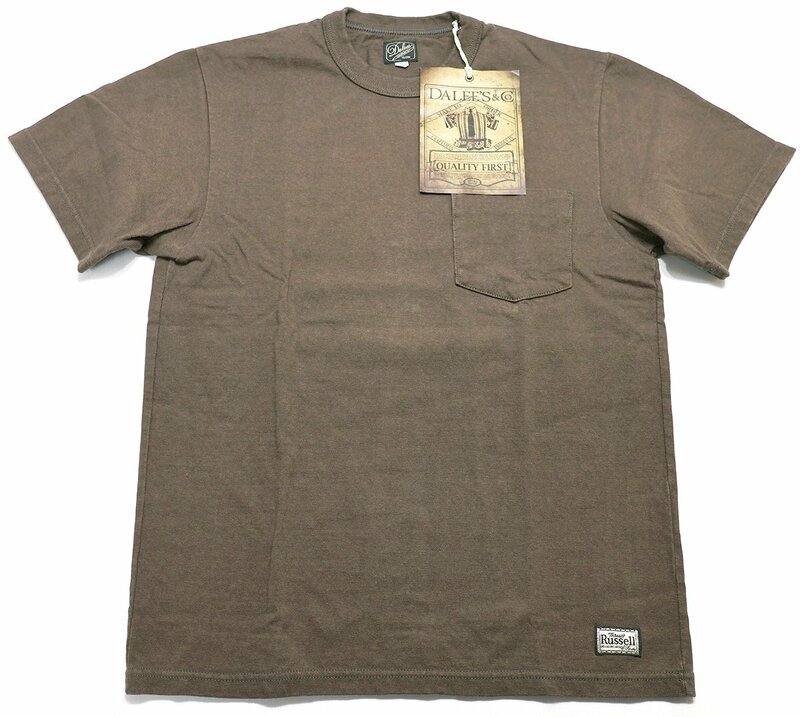 DALEE'S&Co (ダリーズアンドコー) SG22T-P...PLAIN ラフィーコットン ポケットTシャツ 未使用品 KM GREEN size 39(M) / デラックスウエア