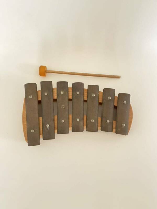 鉄琴 知育玩具 スウェーデン AURIS アウリス グロッケンシュピール ペンタトニック7音 ボーネルンドシロフォン BorneLund