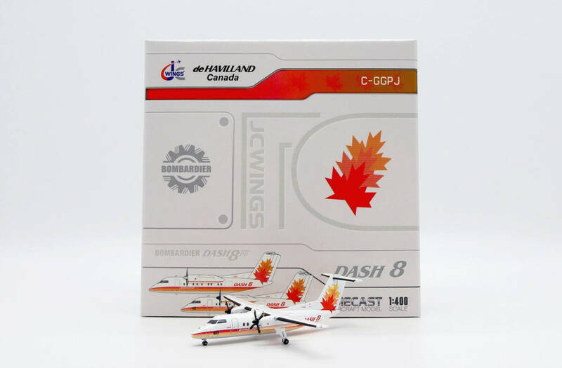 Jcwings デ・ハビランド・カナダ Dash8-Q100 ハウスカラー C-GGPJ 1/400