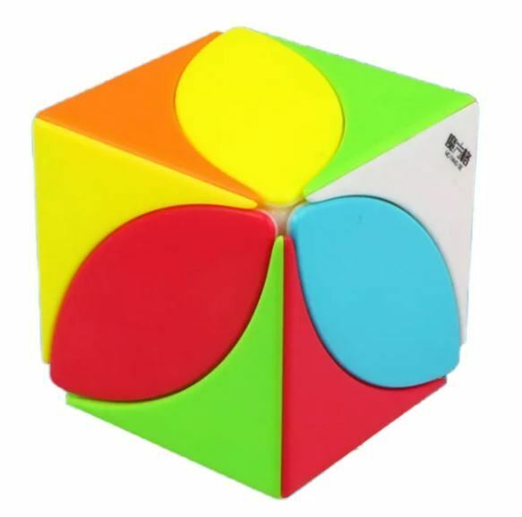 【color】Qiyi-子供のための魔法のスピードマジックキューブ、葉の泡の立方体、子供の贈り物、バージョン