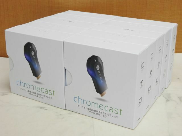 未開封 Google Chromecast H2G2-42JP 第1世代 クロームキャスト 10個セット