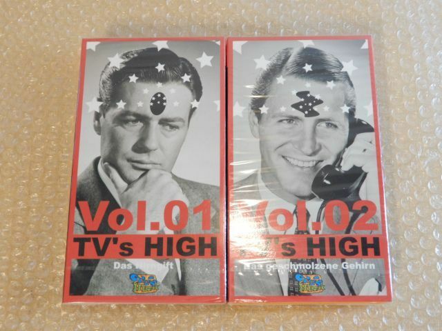未開封品 TV’s HIGH / 木村拓哉 VHS Vol.1 / Vol.2 バラエティ ビデオテープ 長期保管