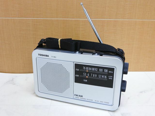 中古 東芝 TY-HR2 2016年製 AM/FMラジオ 本体のみ