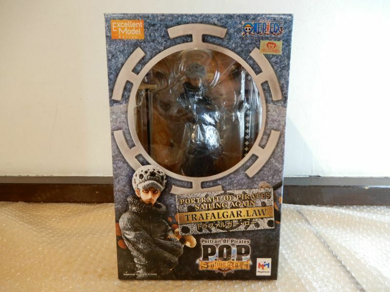 中古品 ワンピース P.O.P トラファルガー・ロー フィギュア メガハウス Excellent Model ONE PIECE