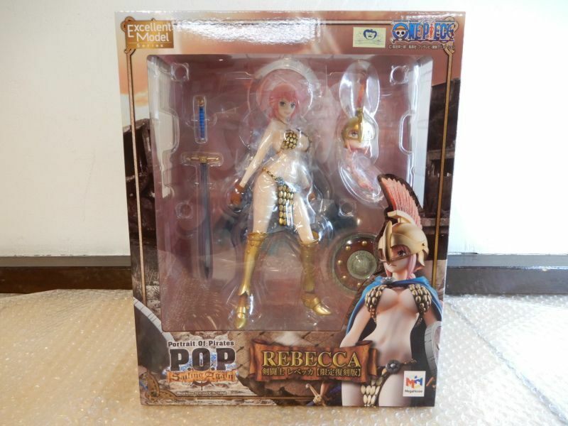 未開封品 ワンピース P.O.P 剣闘士 レベッカ 限定復刻版 フィギュア メガハウス Excellent Model ONE PIECE