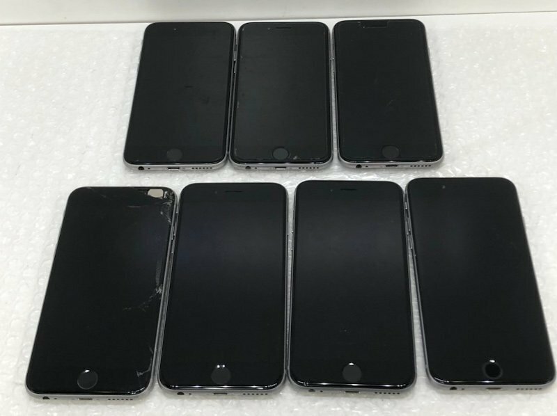 【ジャンク】iPhone6 まとめ売り A1586 アクティベーションロックあり 7点セット 220914SK450127