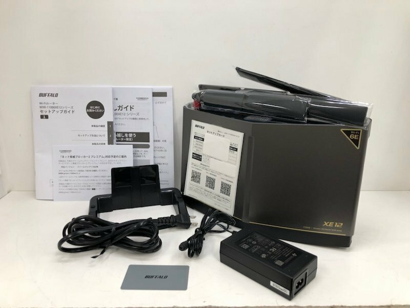 バッファロー BUFFALO Wi-Fiルーター WXR-11000XE12 無線LAN親機 240522SK250007