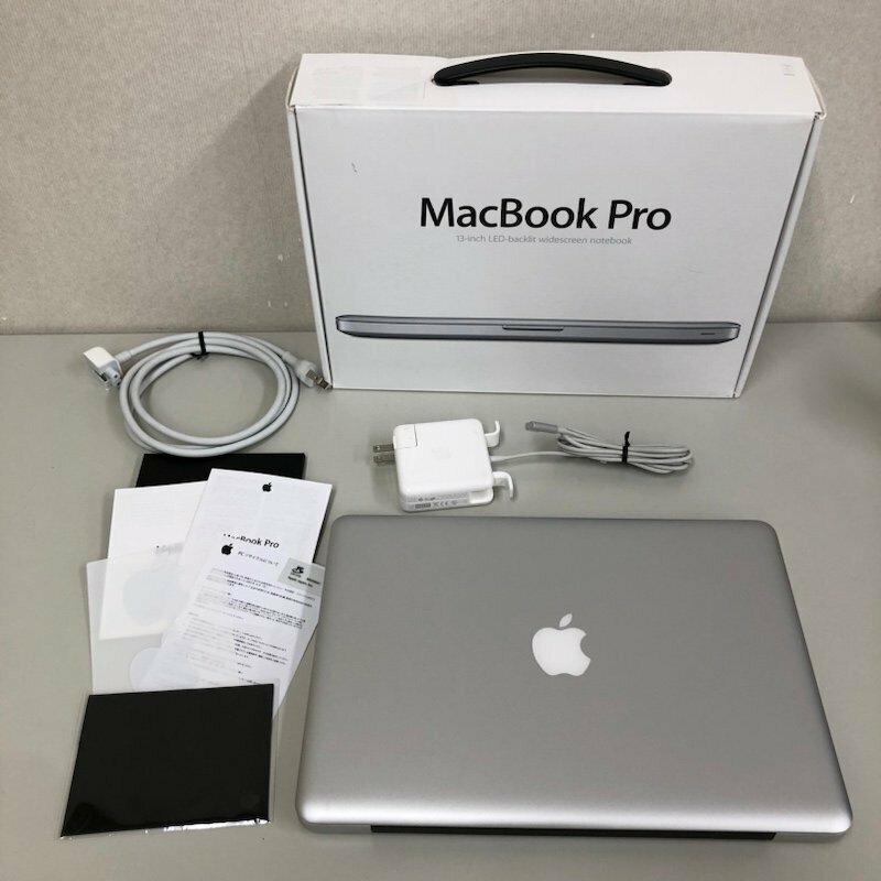 【ジャンク扱】Apple MacBook Pro 13inch Mid 2012 MD101J/A BTO Catalina/Core i5 2.5GHz/8GB/500GB/A1278 240501SK230371