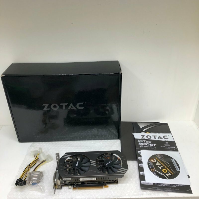 ZOTAC グラフィックボード GeForce GTX 970 4GB グラボのみ 240430SK300023