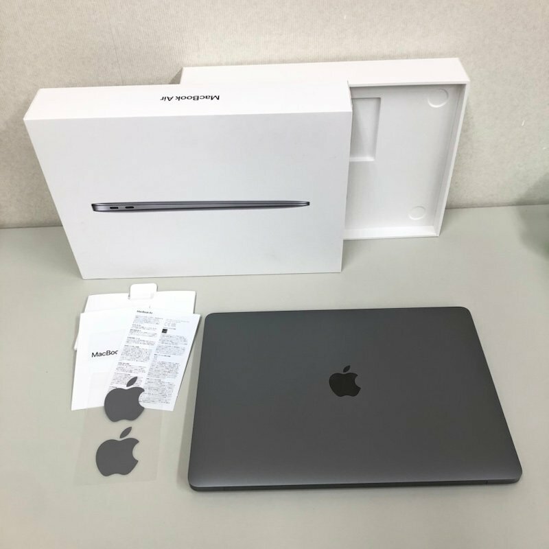 Apple MacBook Air M1 2020 MGN63J/A Sonoma/8コアCPU/7コアGPU/8GB/256GB/スペースグレイ/A2337 240523SK410251