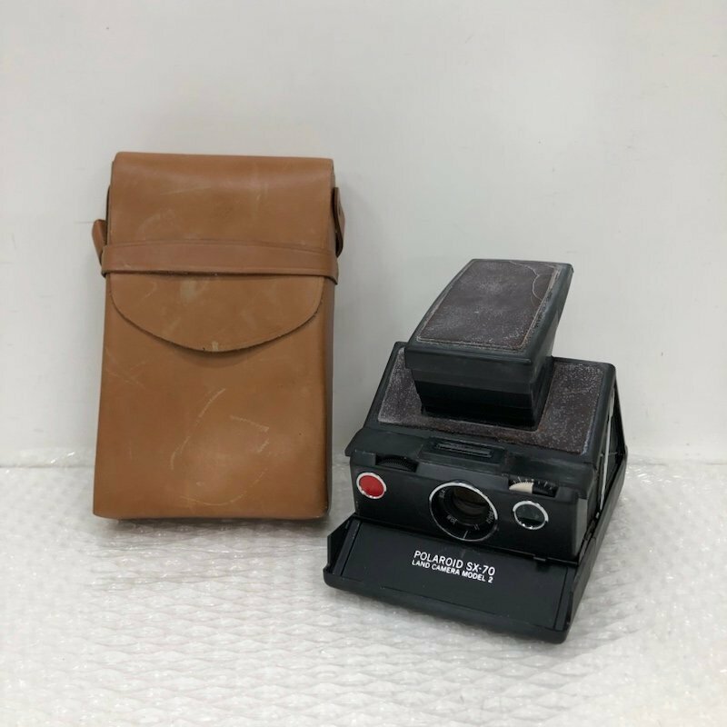 【ジャンク品】POLAROID ポラロイド SX-70 LAND CAMERA MODEL2 インスタント フィルムカメラ ケース付き 240510SK270349