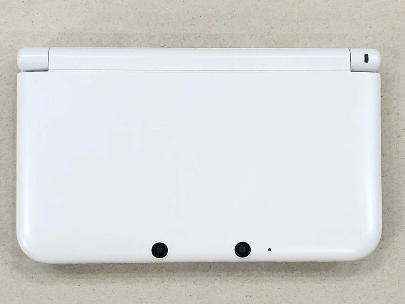 △【24】ジャンク 初期化済み Nintendo 3DSLL ホワイト 本体のみ 任天堂 ニンテンドー 同梱不可 1スタ