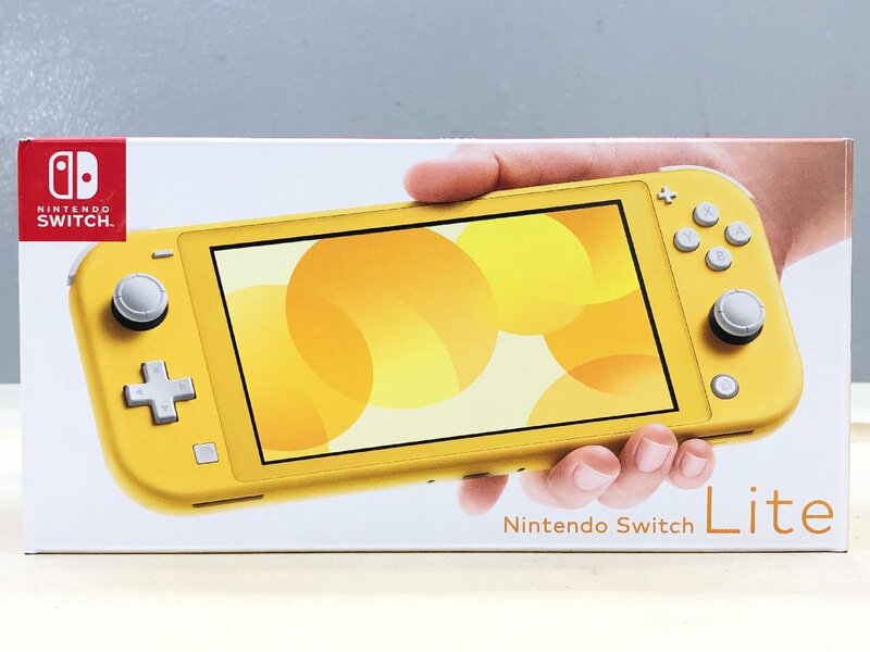 △【15】初期化済み Nintendo Switch/スイッチライト イエロー 任天堂 ニンテンドー 同梱不可 1スタ
