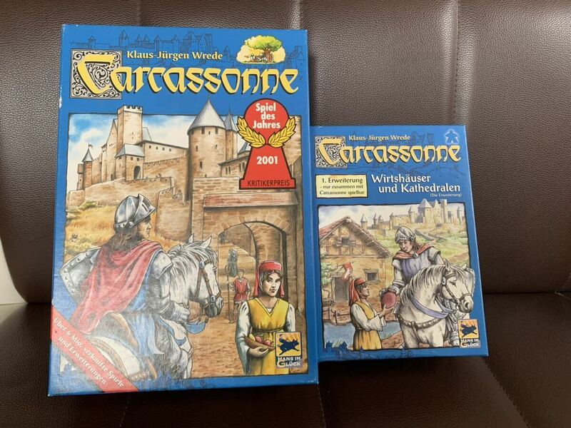 絶版品 ボードゲーム カルカソンヌ 通常拡張版セット 日本語対応版（検）Carcassonne 海外ゲーム