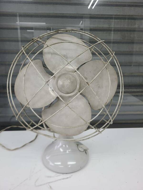 ■4241■ TOSHIBA A.C. ELECTRIC FAN FAN-DIA 30cm 東芝 レトロ 扇風機 