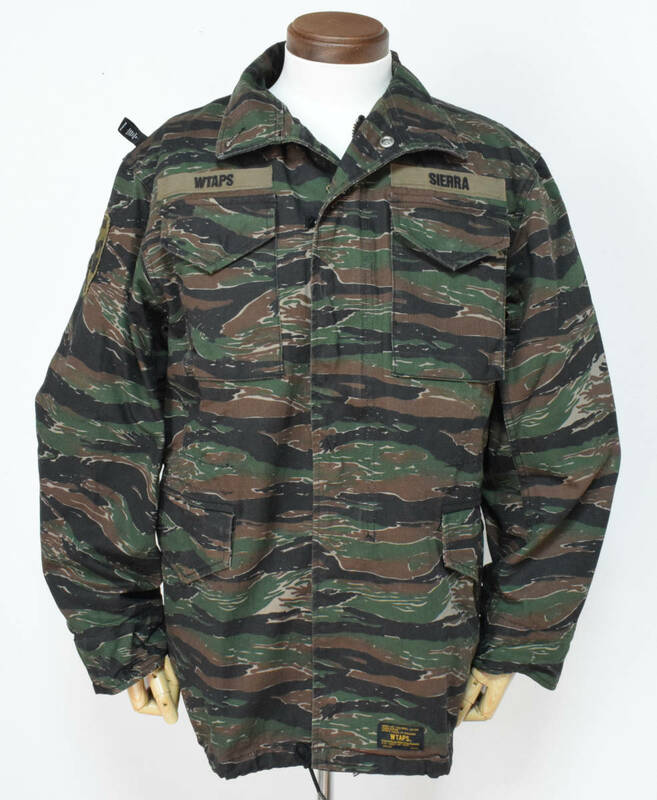 未使用品 17ss TET wtaps M-65 JACKET COTTON ダブルタップス ミリタリージャケット タイガーカモ 1