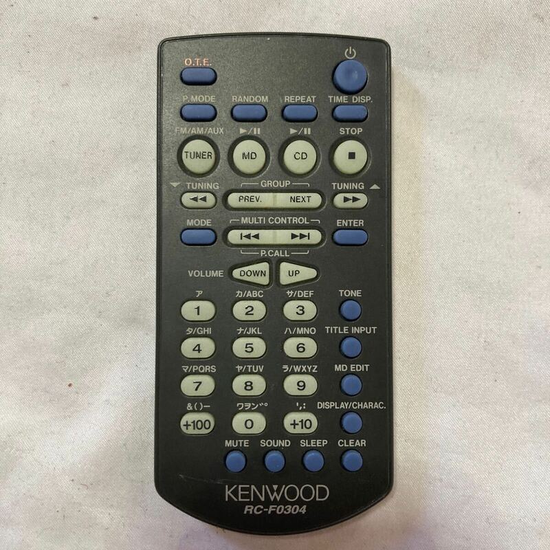 KENWOOD rc-f0304 リモコン