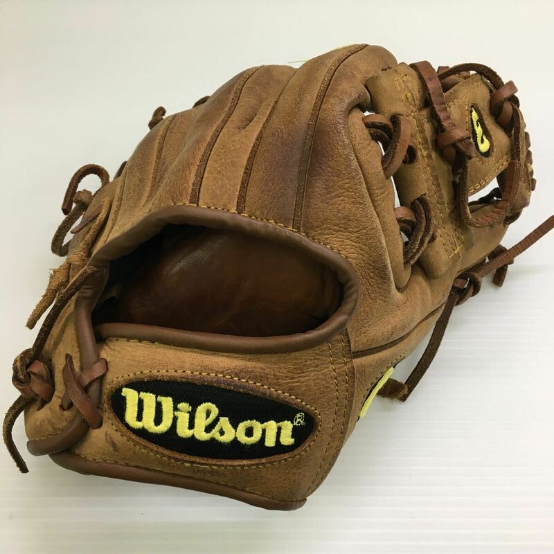 G-1418 ウィルソン Wilson A900 軟式 内野手用 グローブ グラブ 野球 中古品 