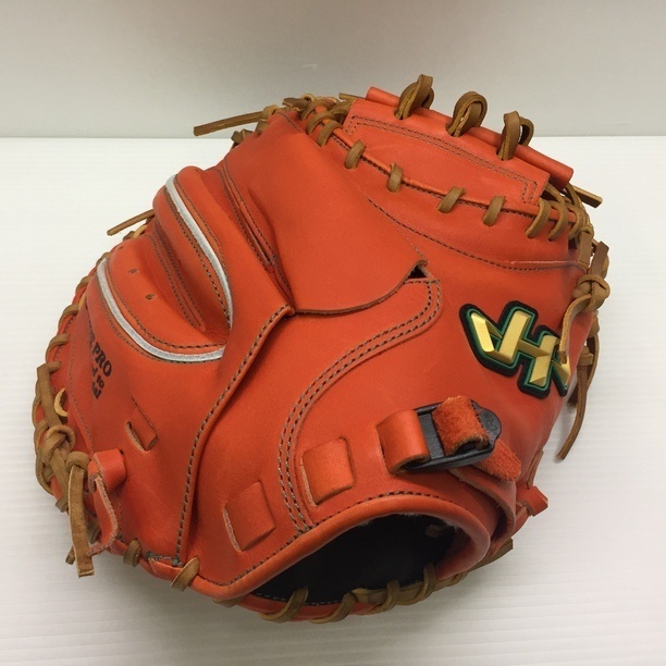 中古品 ハタケヤマ HATAKEYAMA 和牛 ONLY THE PRO 硬式 キャッチャーミット V-M23tr 1094