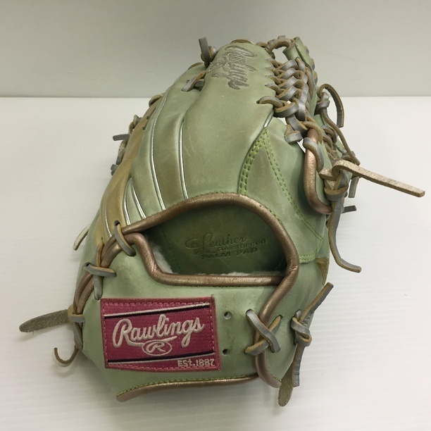 中古品 ローリングス Rawlings プロプリファード 硬式 外野手用オーダーグローブ GHSOGPRW 刺繍入り 1195