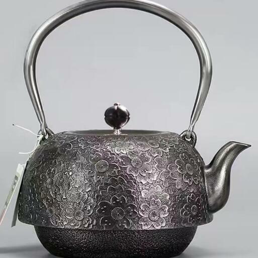 砂鉄 南部鉄器 大容量鉄壺 コーティングなし 手作り鉄 やかんを沸かす お茶の道具