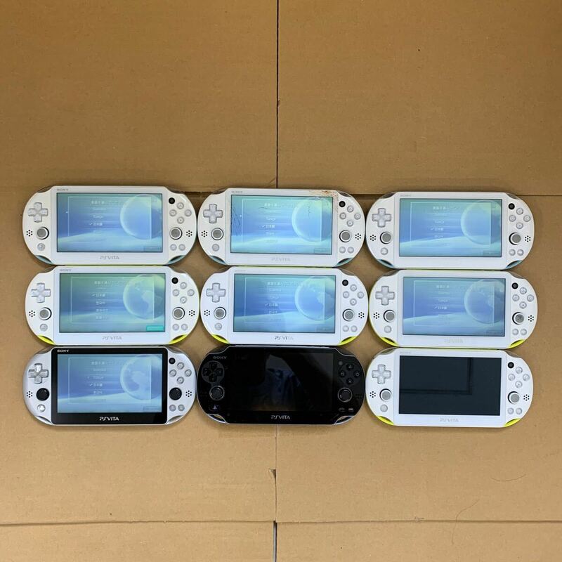 SONY PS Vita プレイステーション ヴィータ PCH-1000 PCH-2000 まとめ ジャンク扱い 0530-228
