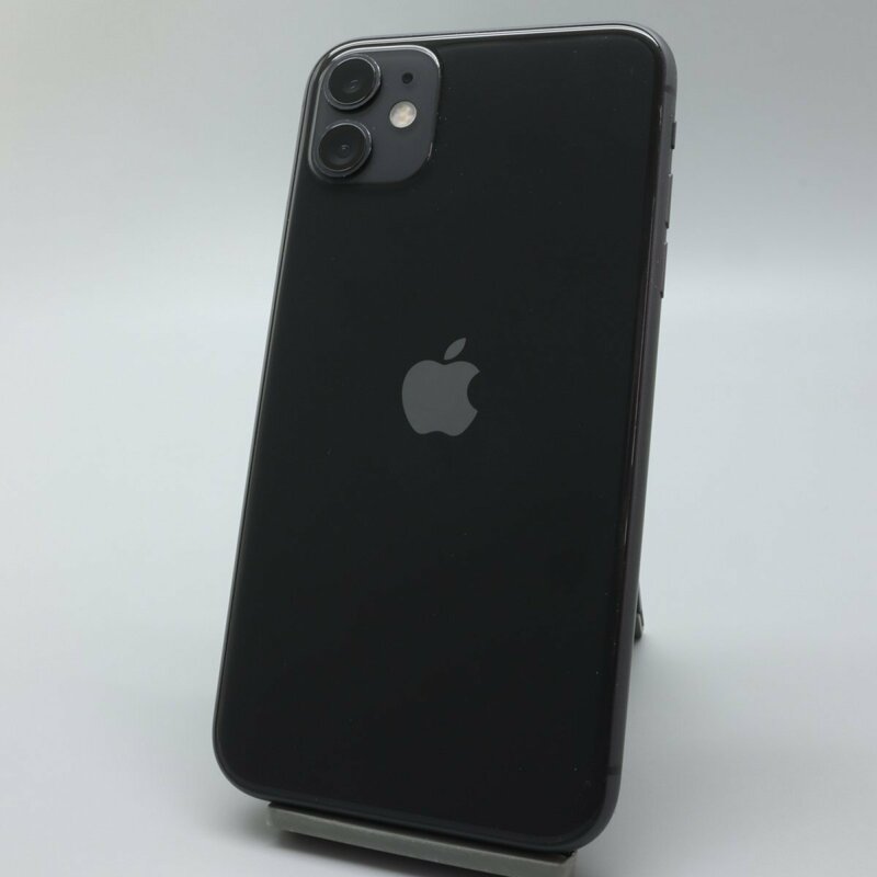 Apple iPhone11 64GB Black A2221 NWLT2J/A バッテリ85% ■SIMフリー★Joshin2434【1円開始・送料無料】