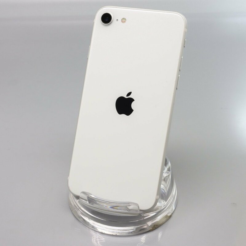 Apple iPhoneSE 64GB (第2世代) White A2296 MHGQ3J/A バッテリ80% ■SIMフリー★Joshin8252【1円開始・送料無料】