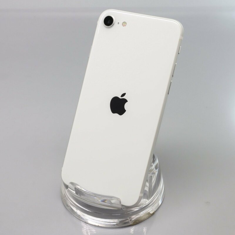 Apple iPhoneSE 64GB (第2世代) White A2296 MHGQ3J/A バッテリ80% ■SIMフリー★Joshin6939【1円開始・送料無料】