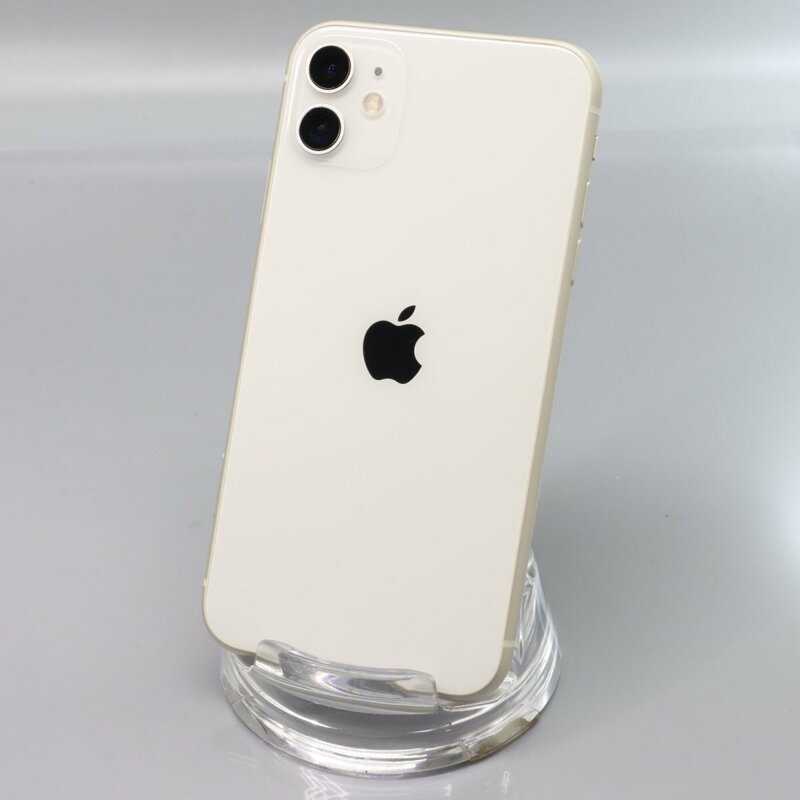 Apple iPhone11 128GB White A2221 MHDJ3J/A バッテリ87% ■SIMフリー★Joshin5154【1円開始・送料無料】