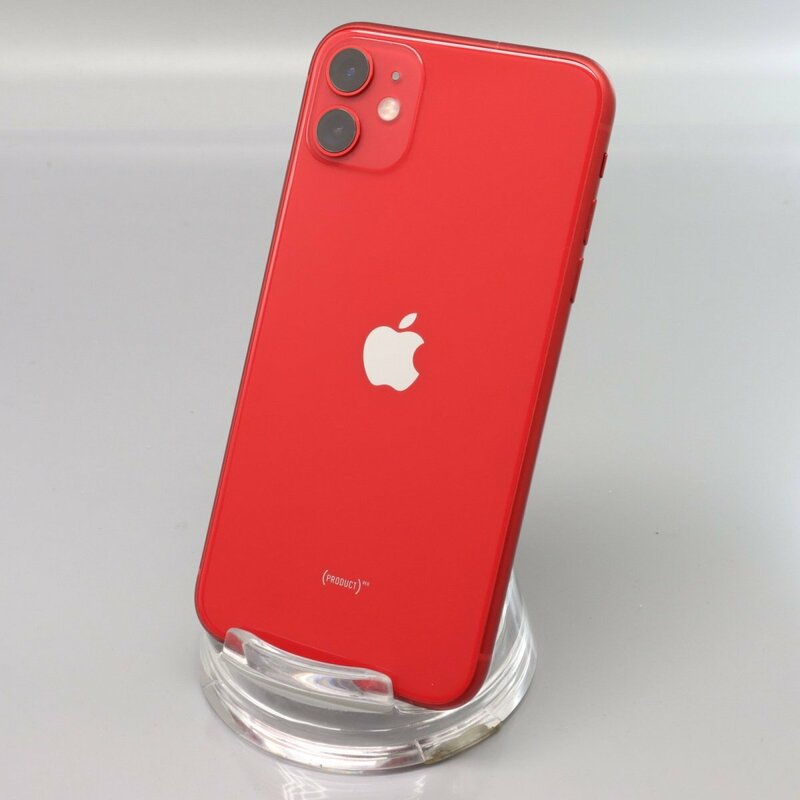 Apple iPhone11 128GB (PRODUCT)RED A2221 MWM32J/A バッテリ84% ■SIMフリー★Joshin8932【1円開始・送料無料】