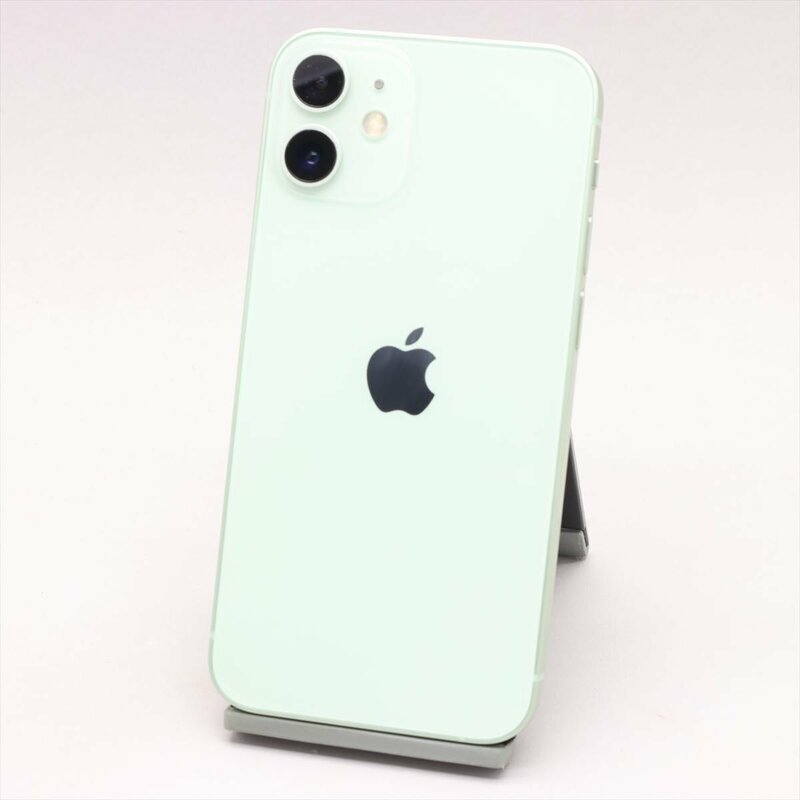Apple iPhone12 mini 256GB Green A2398 MGDW3J/A バッテリ81% ■SIMフリー★Joshin4019【1円開始・送料無料】