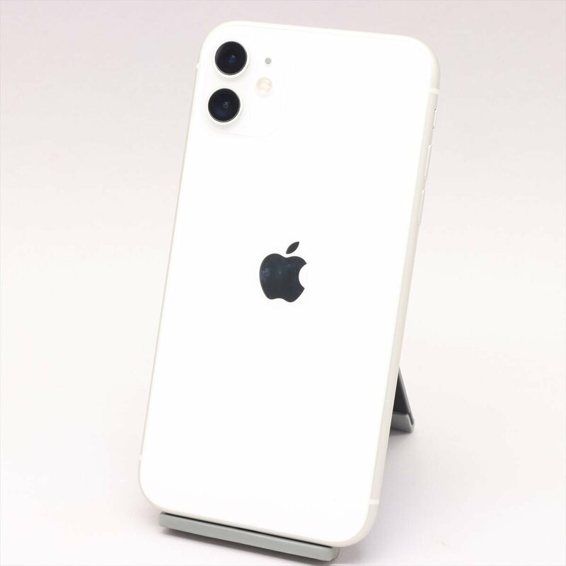 Apple iPhone11 64GB White A2221 MWLU2J/A バッテリ77% ■SIMフリー★Joshin0172【1円開始・送料無料】