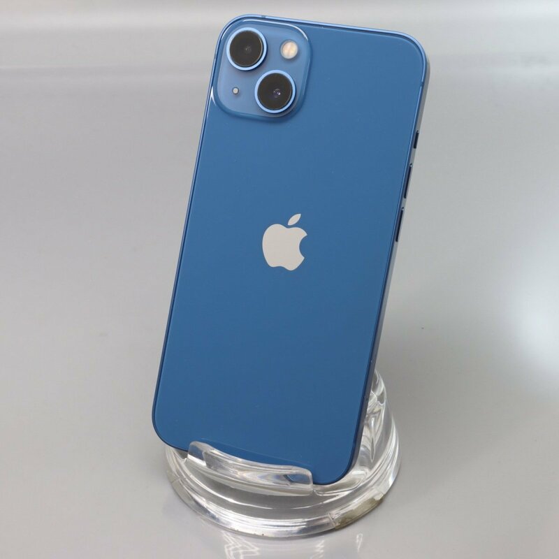 Apple iPhone13 128GB Blue A2631 MLNG3VC/A バッテリ99% ■海外版SIMフリー★Joshin2580【1円開始・送料無料】