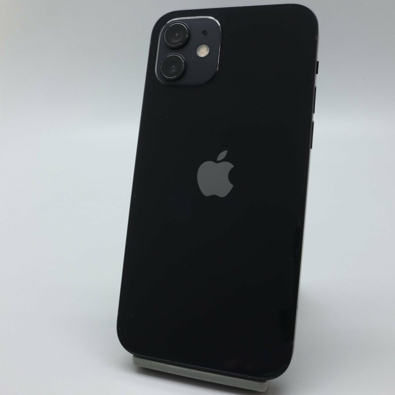 Apple iPhone12 64GB Black A2402 MGHN3J/A バッテリ94% ■SIMフリー★Joshin3454【1円開始・送料無料】