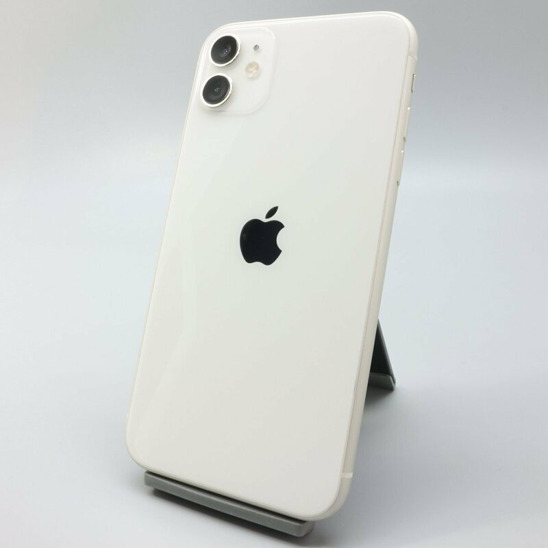 Apple iPhone11 128GB White A2221 MWM22J/A バッテリ75% ■SIMフリー★Joshin2479【1円開始・送料無料】