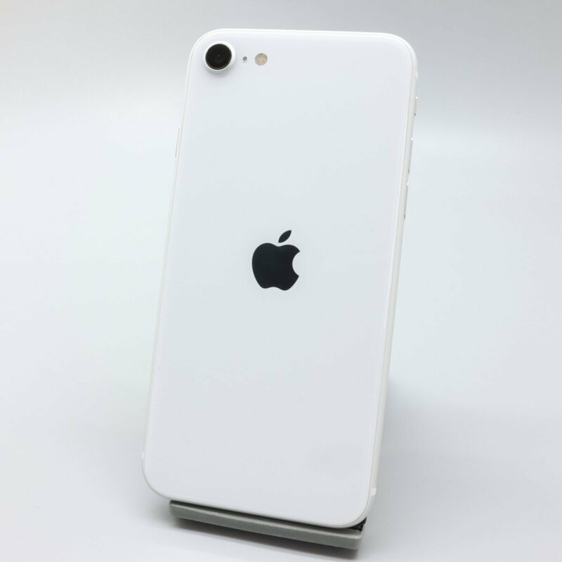 Apple iPhoneSE 128GB (第2世代) White A2296 MHGU3J/A バッテリ76% ■SIMフリー★Joshin9152【1円開始・送料無料】